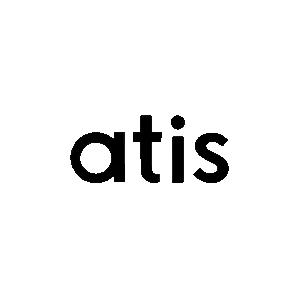 Atis company logo in black text