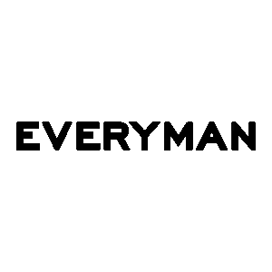 Everyman cinema logo in bold black text