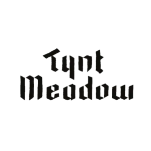 Tynt Meadow logo in black gothic font